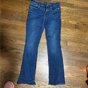 American Eagle Outfitters Dark Blue Flare Jeans